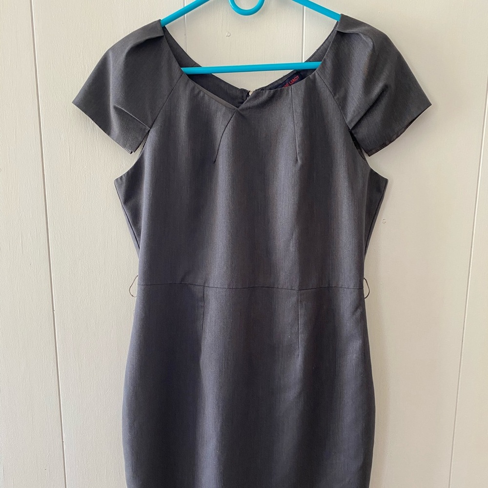 Zipper back Professional Dress
